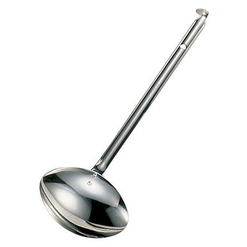 Gyokukodo Double-Spout Ladle, 144cc, 18-8 Stainless Steel, BLC4302