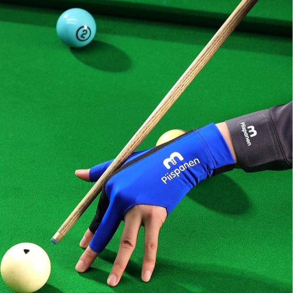 1Pcs Three Fingers Billiard Glove Anti-slip Training Glove New Snooker Glove  Fitness Accessories