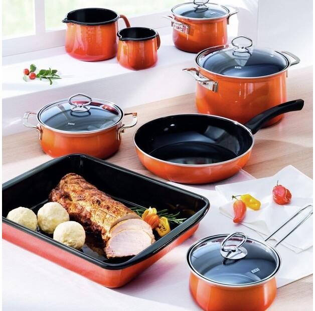 Кастрюля для мяса Riess Nouvelle Corall, 24 см, 6 л (0659-34)