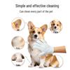 Disposable No-Rinse Pet Bathing Gloves - Dry Wash & Wipes for Cats & Dogs