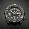 SEIKO NH35 NH36 Movement Hand Set Aftermarket Parts MOD Custom Parts Compatible with and 6R15 Second Diver, Silver - 7S26, 4R35, 4R36