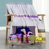 Wow! Wow! Wubbzy Personalized Name Blanket Gift Customizable Blanket Ultra-Soft Suitable for Bed Livingroom Sofa Office Chair for All Occasions