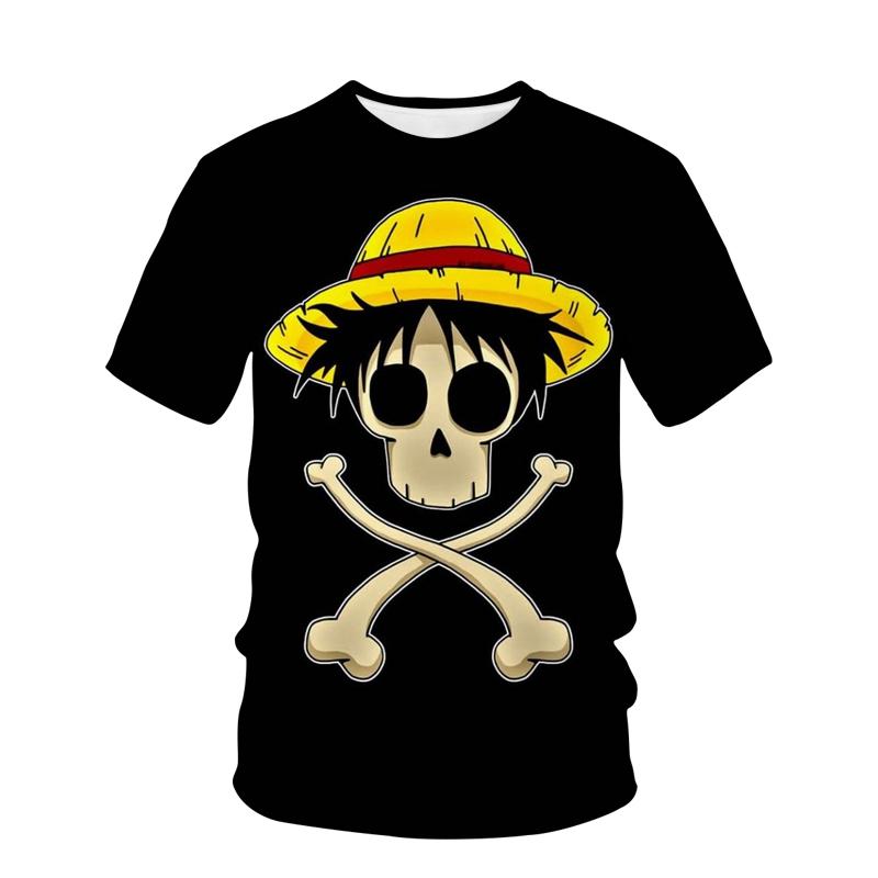 

Футболка Мужчины 3D Аниме Принт Футболка Крутой Мультфильм Лето Повседневная футболка Уличная одежда