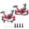 ZOOM DB680 Bicycle Brakes Mtb Mechanical Disc Brake Set For Mountain Bike Electric Scooter Caliper With Rotor 160mm Cycling