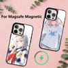 Coque de téléphone U-Uma Musume Pretty Derby Oguri pour iPhone17,16,15,14,13,12,11 Plus,Pro Magnétique avec Charge sans Fil Magsafe