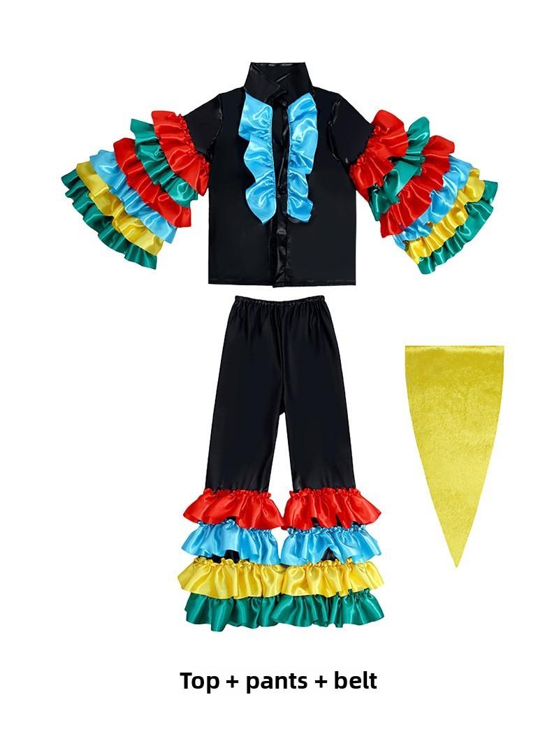 

Carnival Fantasy Dress For Kids With Polyester Fabric For Stage Performances And Costume Parties Men,S