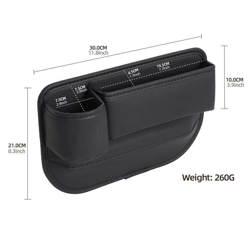 Car Multi-function Storage Box Water Cup Holder Car Slot Storage Box Seat Slot Storage Box Auto Supplies Interior Accessories