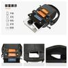 2025 New Men's Leather Crossbody Bag Outdoor Sports Casual Sling Backpack Multi-functional Shoulder Bag Phone Purse for Men