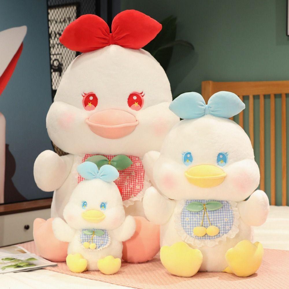 Stuffed Duck Plush Doll Soft Cartoon Duck Doll Kawaii Duck Plush Toy  Female Lady Girl