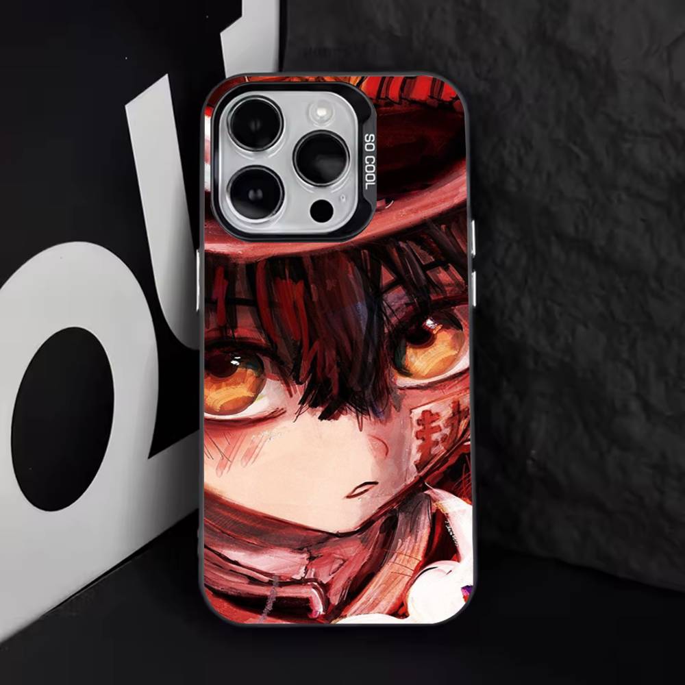 Hanako Kun Yashiro Anime Phone Case For iPhone 17,16,15,14,13,12,11,Pro,Max,Plus,E,Air,Mini Black Tpu Cover