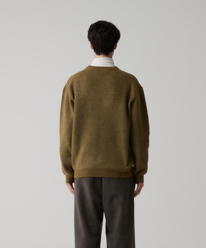 Le Mad Heavy Airwool Knit - Olive