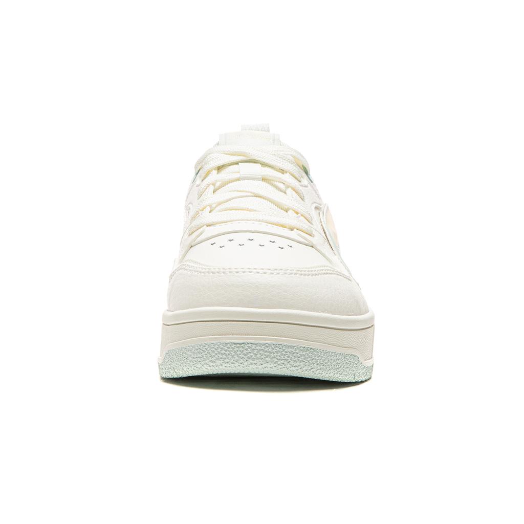Li Ning Tianji Soft Low top Skateboard Shoes Women's White Yellow AGCW068-2