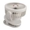 10000mAH USB Clip On Fan Rechargble Miniature Table Fan Portable 360 Degree Rotate Cooling Fan for Bedroom   Desktop