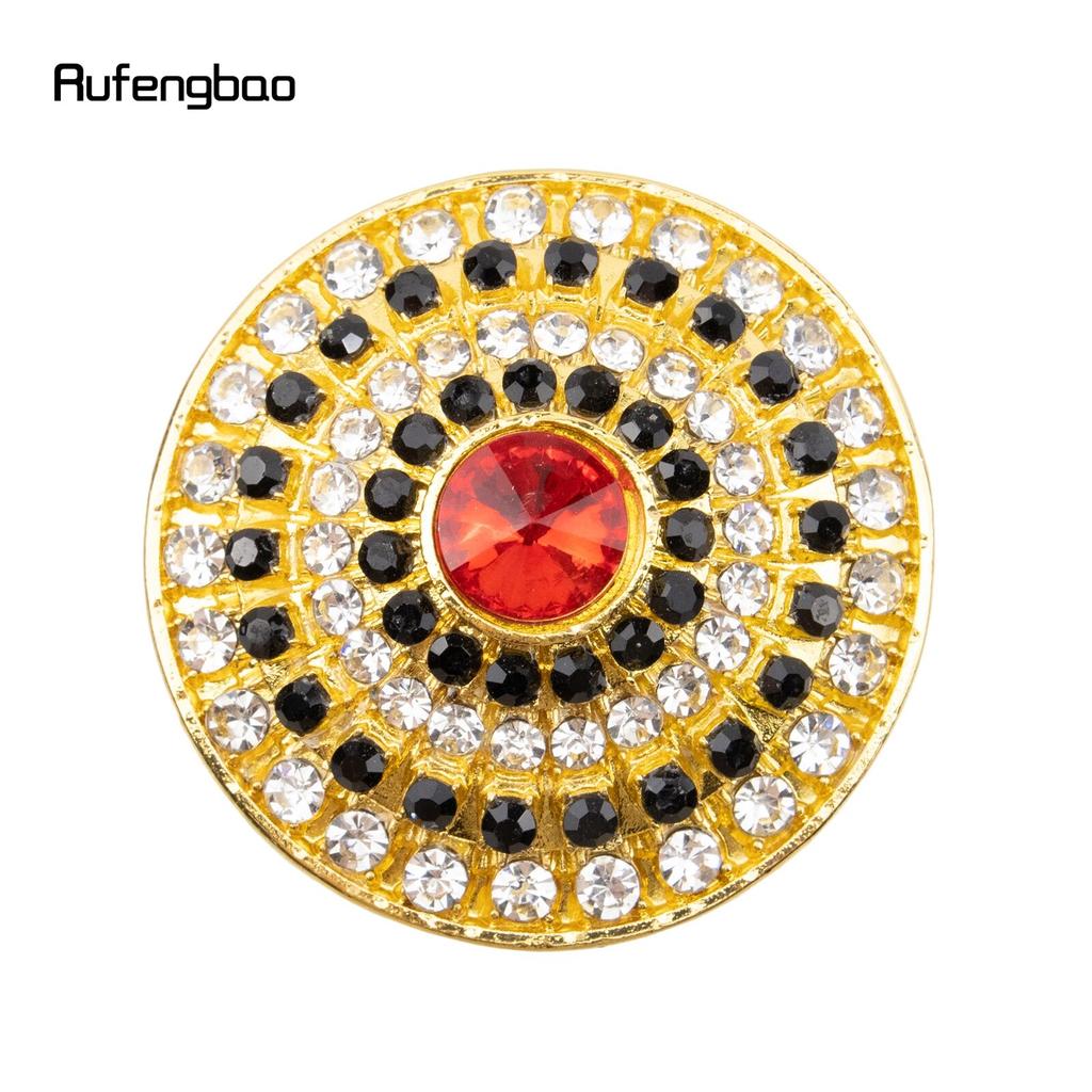 Künstlicher Diamant-Typ Goldener Gehstock Modischer dekorativer Gehstock Gentleman Eleganter Cosplay-Gehstockknauf-Kronstab 90cm