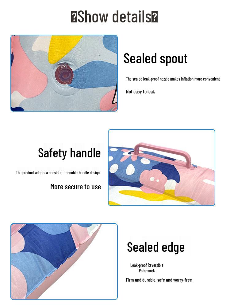 Children's Eco-Friendly Inflatable Surfing Board with Handle
