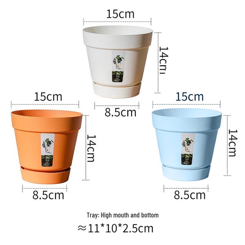 Origin Point Premium Breathable Plastic Planter Pot
