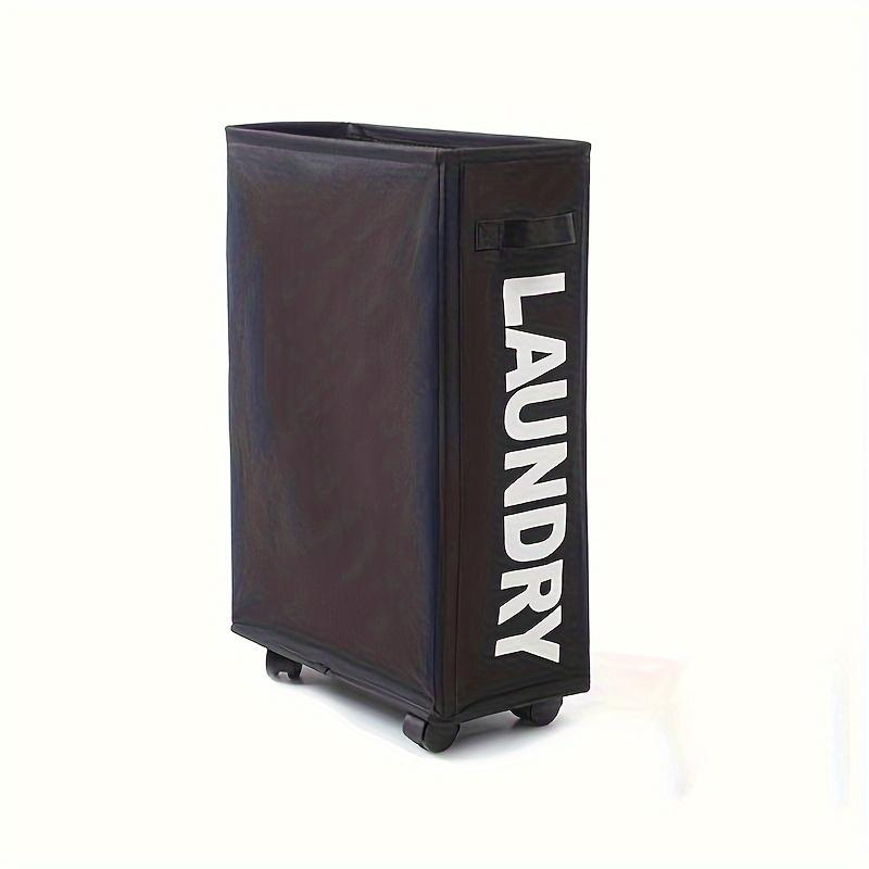 Tekerlekli Büyük Kapasiteli Katlanabilir Çamaşır Sepeti - Yurt, Ev, Spor Salonu için Çok Fonksiyonlu Saklama Sepeti | Dayanıklı Oxford Kumaş