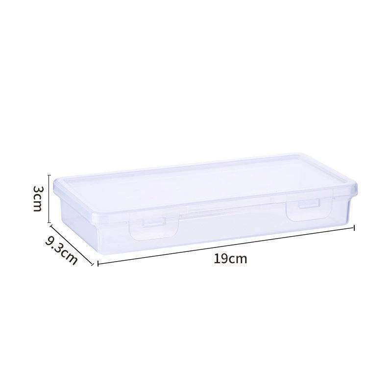 Large Capacity Transparent Pencil & Crayon Organizer Box