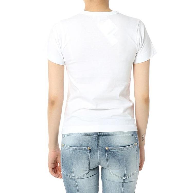 Comme des Garçons PLAY (WMNS) COMME Des GARCONS PLAY Blue Eye Heart Tee 'White' Women's AZ-T085-051-1