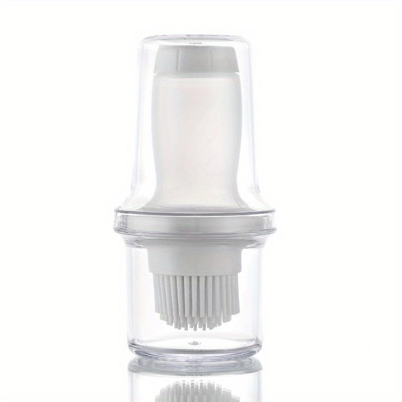 

1pc Silicone Oil Bottle Brush with Protective Cover BBQ Brush DIY Baking Tool
