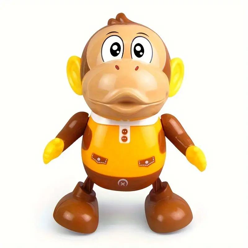 Kids Interactive Dancing Monkey Toy Funny Swing Animal Doll Electric Toy Infant Early Educational Toys For Toddler