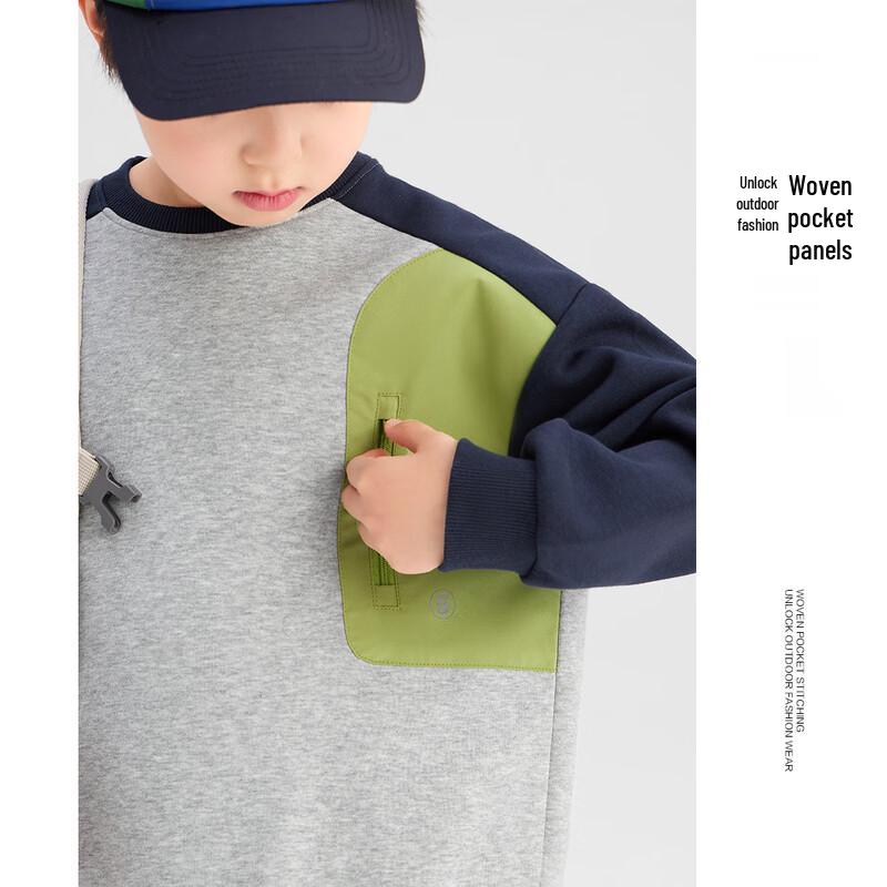 ZuoXi Boys' Casual Crewneck Pullover Sweatshirt