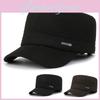 Letters Classic Men Warm Flat Cap Winter Ear Protection Thickened Outdoor Travel