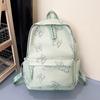Schoolbag1011 new backpack female Japanese wind butterfly design backpack large capacity student travel light backpack