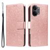 Wallet Case for Poco X8 Pro Max 5G - Leather/PU, Rose Gold