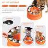 Smart Cat Puzzle Toy, Slow Feeder Bowl with Stand, Non-Slip Dog & Cat Food Dispenser, Compatible with Small Pets