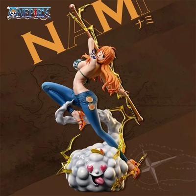 30cm One Piece Anime Figur Nami Mädchen Actionfigur Hentai PVC Statue Modell Zimmer Sammlung Dekoration Spielzeug Ornamente Geschenk