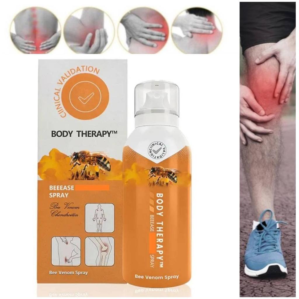 Bee Venom Pain Relief Spray Body Joint Bone Therapy Recover Massage Muscle Health Care