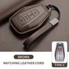 Leather Car Remote Key Case Cover For Geely Emgrand X7 EX7 Coolray 2019 2020 Atlas Boyue NL3 GT GC9 Borui Keyless Key Shell Fob