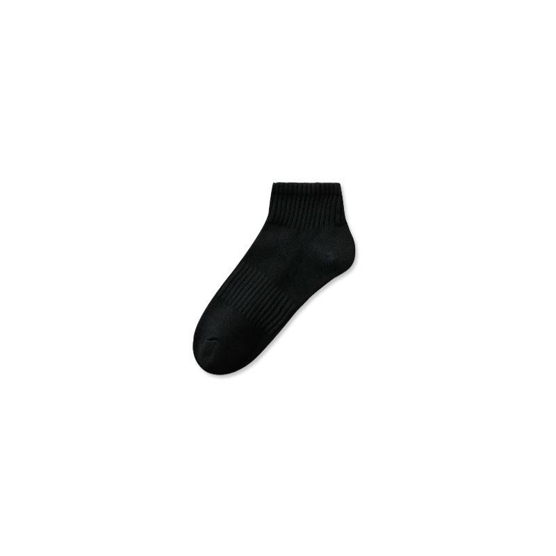 Men's Socks, Spring and Autumn Sweat-absorbing and Antibacterial Sports Socks, Autumn and Winter Anti-pilling Mid-calf Socks