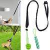Pet Dog Interactive Tug-of-war Toy Indoor and Outdoor Door Toy Dog Grinding Teeth Cleaning Resistant Teeth Grinding Rope