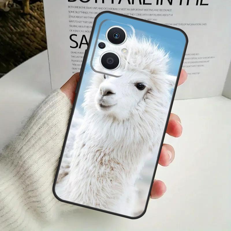 

Cute Alpaca Donkey Case For OPPO Reno 13F 14F 12F 10 11 12 13 14 Pro 8T 7 8 Lite OPPO Find X6 X5 X8 X9 Pro Cover OPPO Reno11 Pro