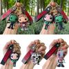 Yp429 Galaxy Guardians Silicone Keychain Movie Souvenir Car Key Chain Bag Pendant Gift