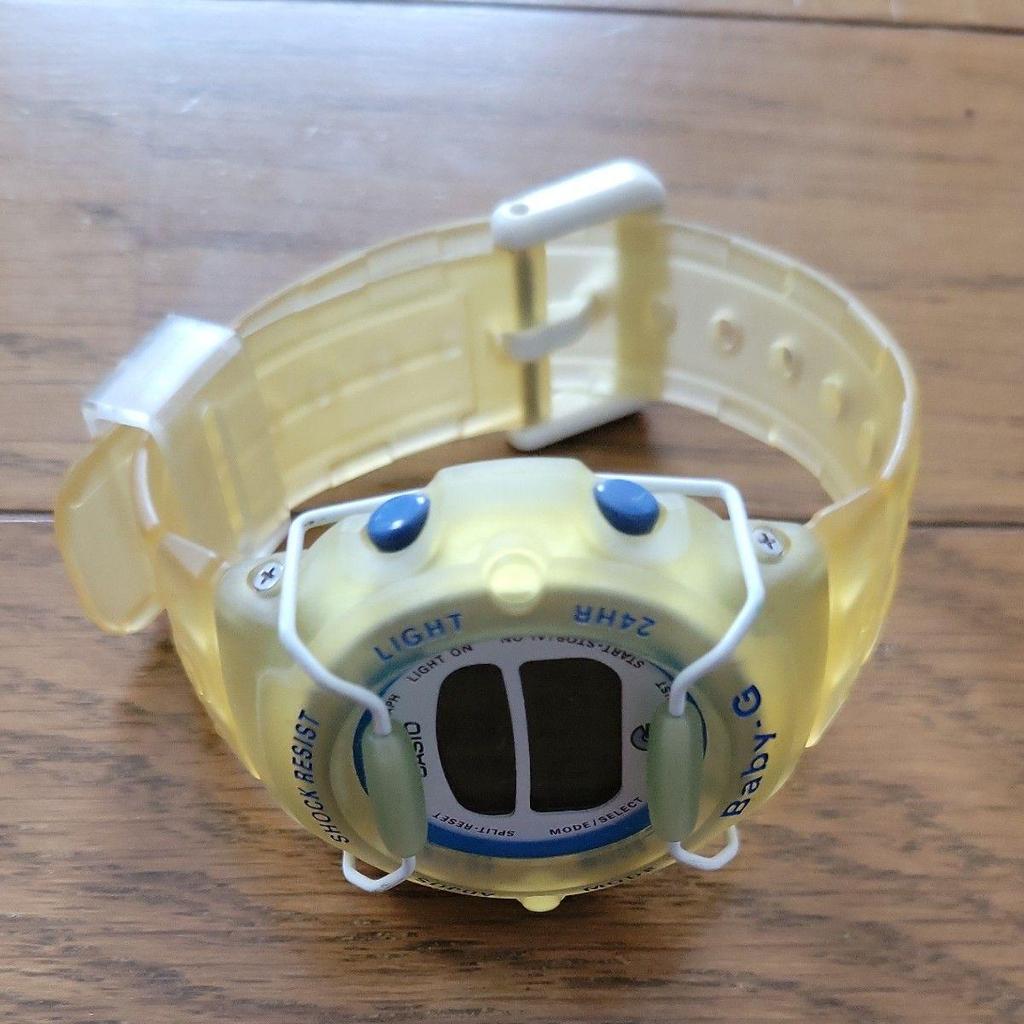 Used CASIO Baby-G BH-200 SHOCK RESIST Digital Watch