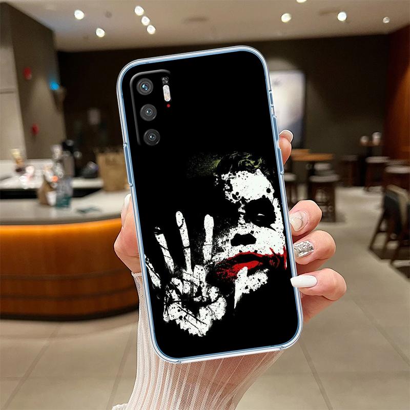 RE40 Joker Transparent Phone Case for Motorola Moto G10 G20 G30 G31 G32 G34 G35 G41 G42 G50 G51 G52 G55 G60 G60S G62 G71 G72 G75
