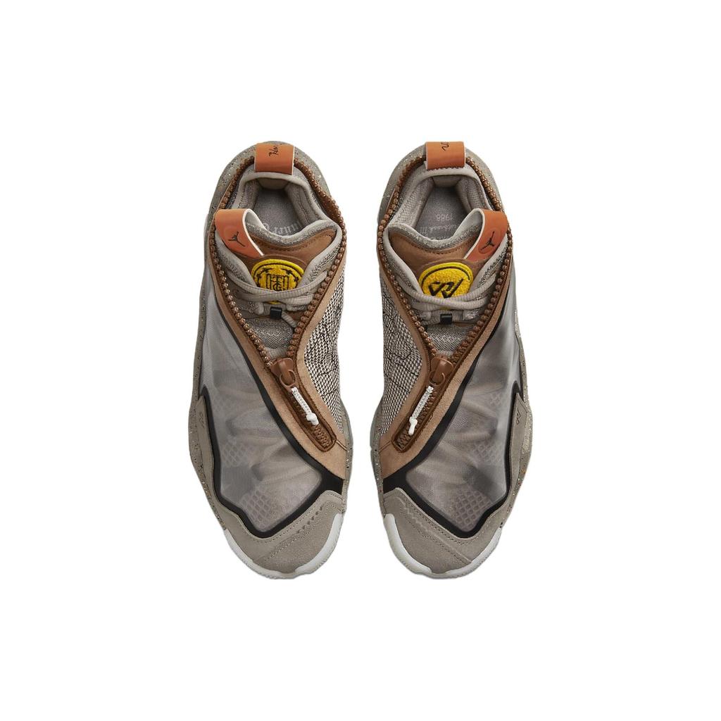 Honor The Gift x Air Jordan Jordan Why Not Zer0.6 Inner City Unisex Sneakers Tan Moon-Fossil Campfire-Orange DX1692-001