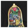 Beauty And The Beast Childrens/Kids Stained Glass Sweatshirt