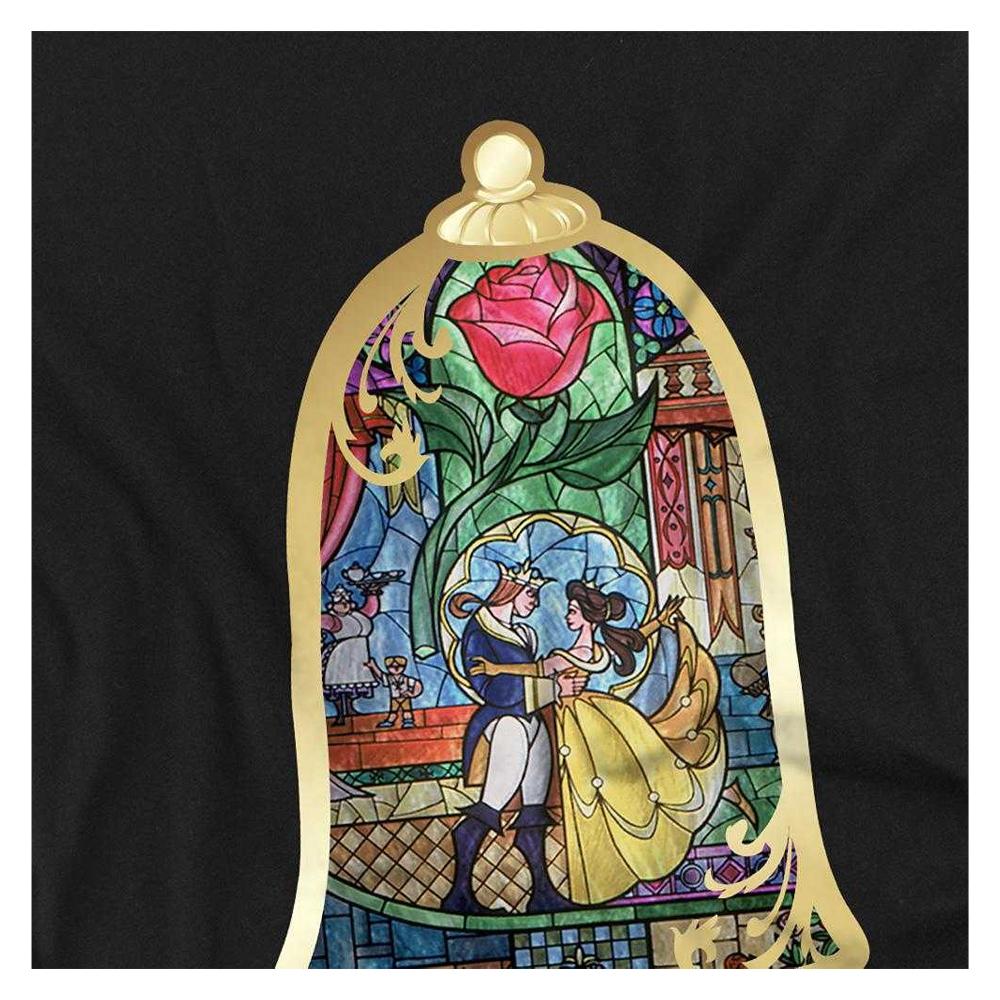 Beauty And The Beast Childrens/Kids Stained Glass Sweatshirt