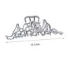 Large Metal Hair Claw Clip Irregular Hairpins Punk Style Hair Claws Barrettes Women Vintage Jaw Clips Hair Accessories