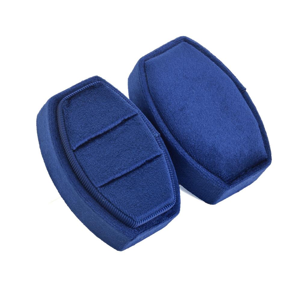 Jewelry Box Velvet Ring Organizer For Engagement And Wedding Gifts