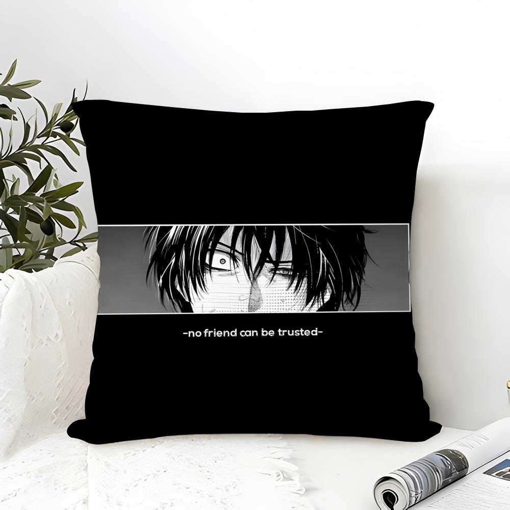 Classic Comic Anime T-Tomodachi Game 1 Pillow Case Linen Pillow Case Sofa Home Decor Cushion Cover Cushion Cove