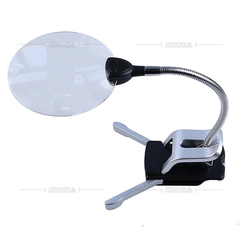 Miflame LED Clamp Magnifying Desk Lamp