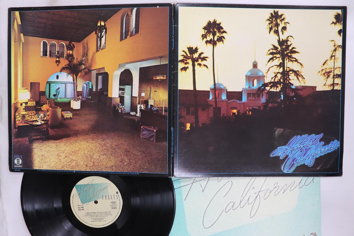 

LP Record EAGLES Hotel California K53051 ASYLUM 1976 UK Rock Used