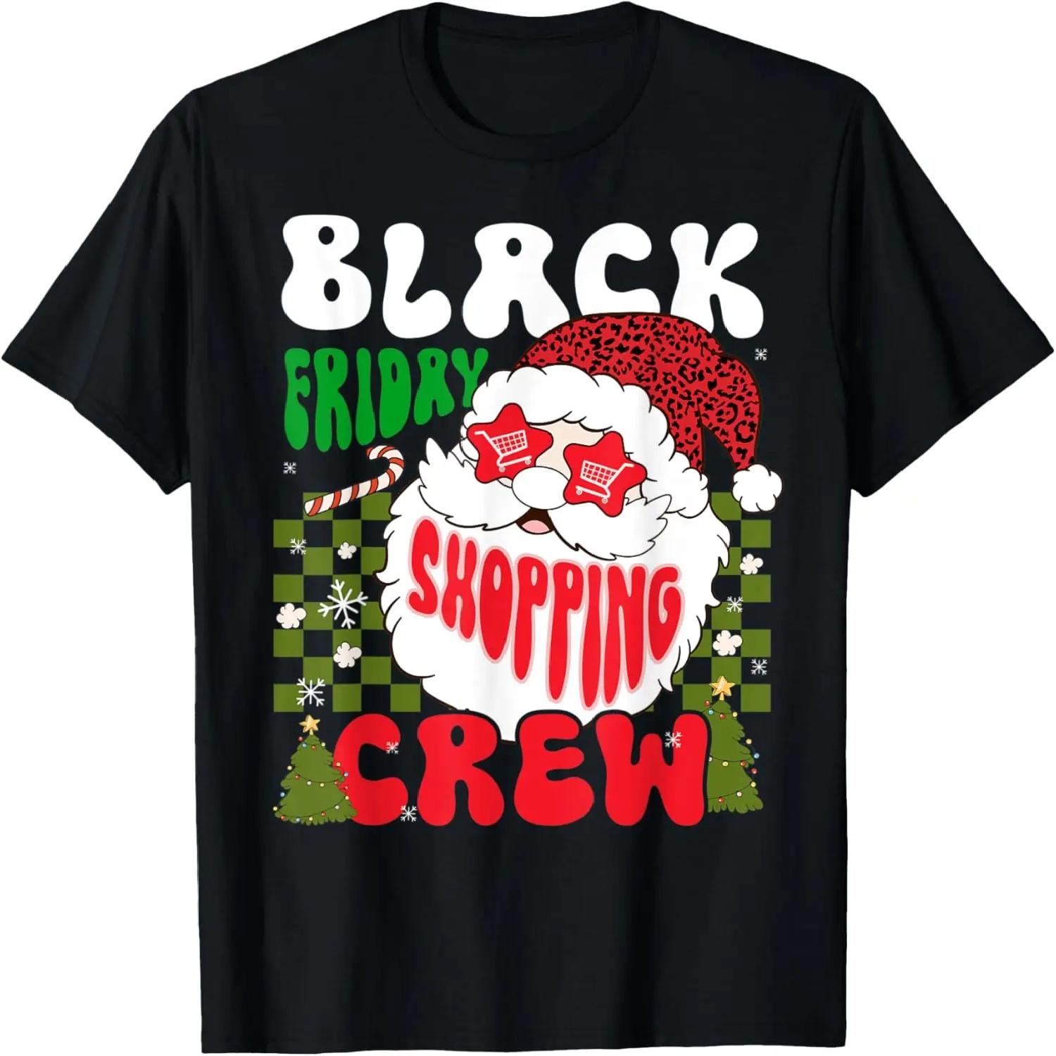 Friday Shopping Crew Christmas Black Shopping Family Group T-Shirt S