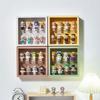 Wall-Mounted Display Rack: Pull-Out Cloth Hanging Cabinet for Blind Box and Pop Mart Figures
