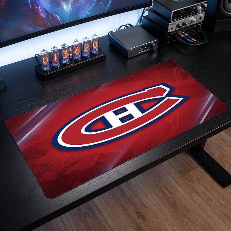 Montreal Canadiens Pattern Mousepad Anti?Slip Rubber Desk Pad For Gaming Working Desktop Decoration